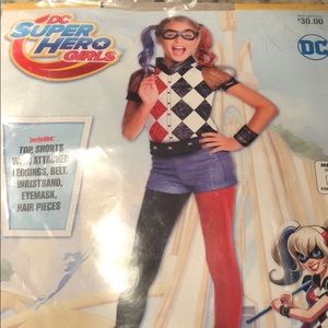 Brand New Harley Quinn Child Costume Size Medium
